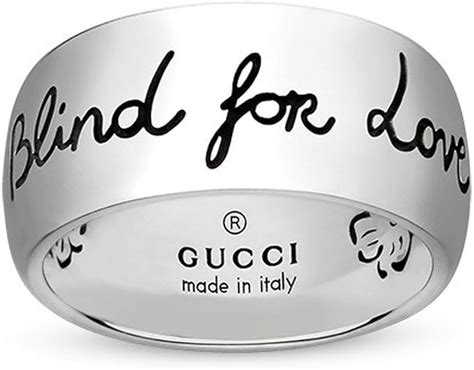 gucci blind for love ring gold